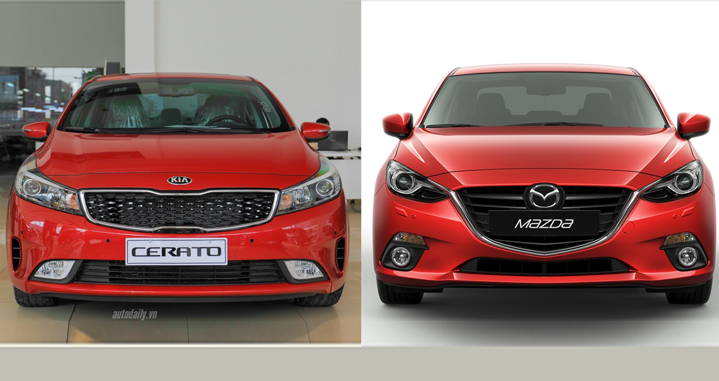 Chọn Mazda3 hay Kia Cerato thế hệ mới?