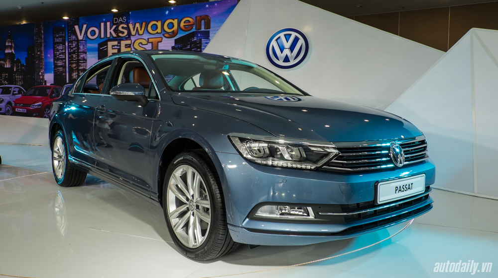 Chi tiết Volkswagen Passat 2016, giá từ 1,45 tỷ đồng