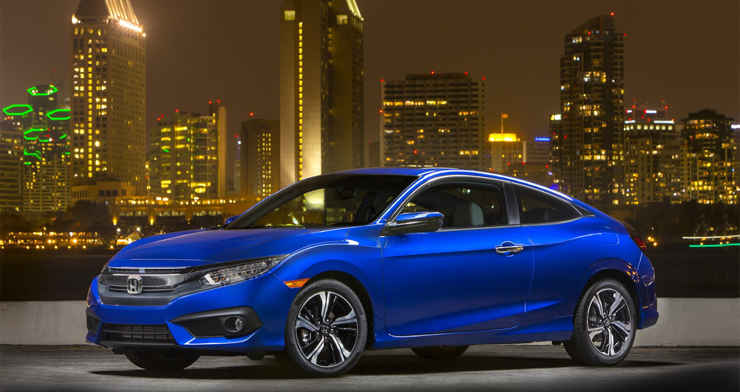 Honda Civic Coupe 2016 được đánh giá về mức độ an toàn cao nhất 1