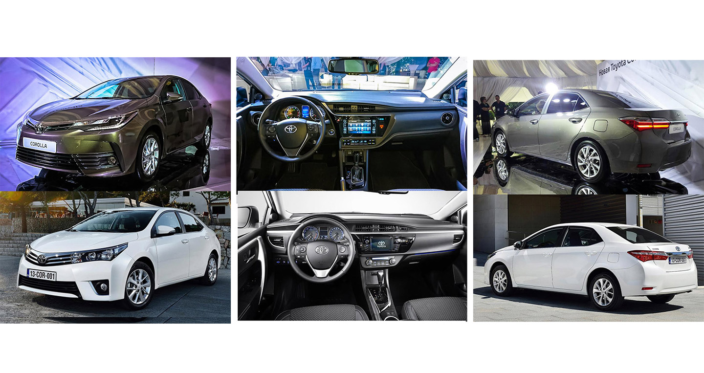 So sánh trực quan Toyota Corolla 2017 và phiên bản cũ