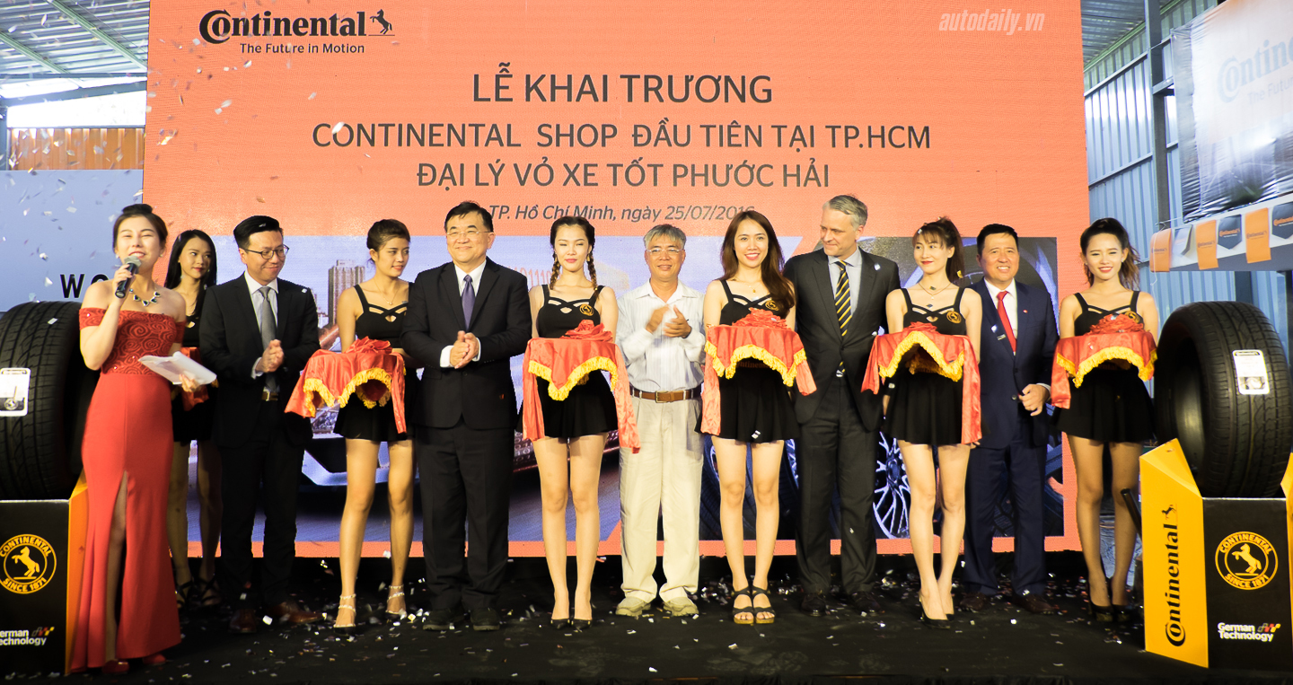 Hệ thống Continental Tires Shop đầu tiên chính thức có mặt tại TP.HCM