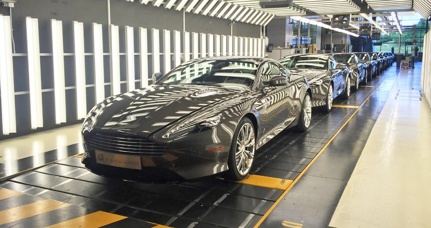 9 chiếc Aston Martin DB9 cuối cùng được xuất xưởng