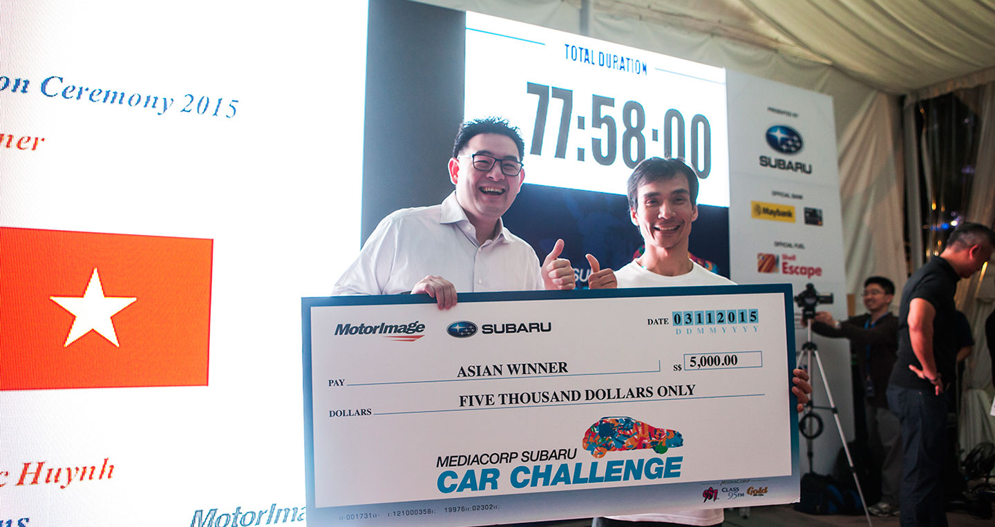 Subaru Palm Challenge – cuộc thi của sức chịu đựng và thần kinh thép