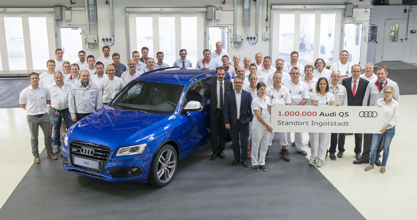 Audi chào đón chiếc Q5 thứ 1 triệu được xuất xưởng tại Đức