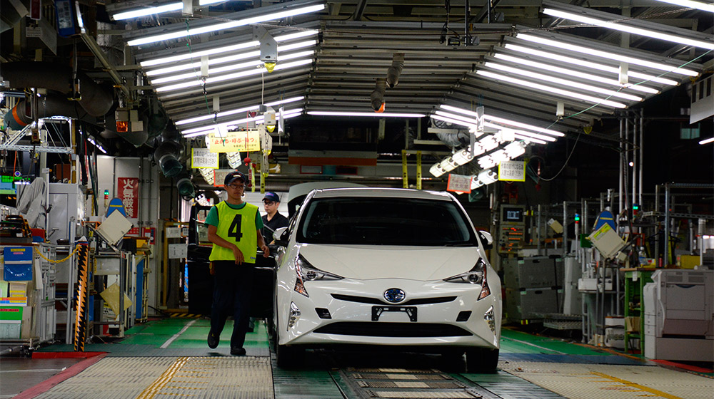 "Tận mục sở thị" nhà máy sản xuất “xe xanh” của Toyota