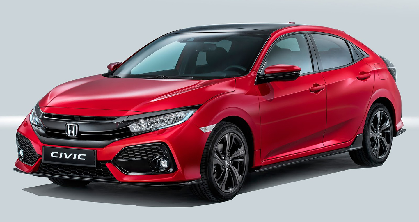 “Soi” chi tiết Honda Civic Hatchback 2017 sắp ra mắt