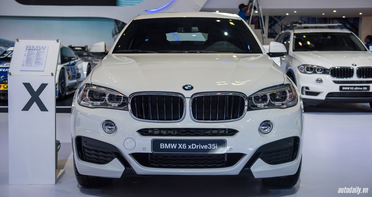 Ngắm BMW X6 thêm bộ phụ kiện M-Sport tại VIMS 2016