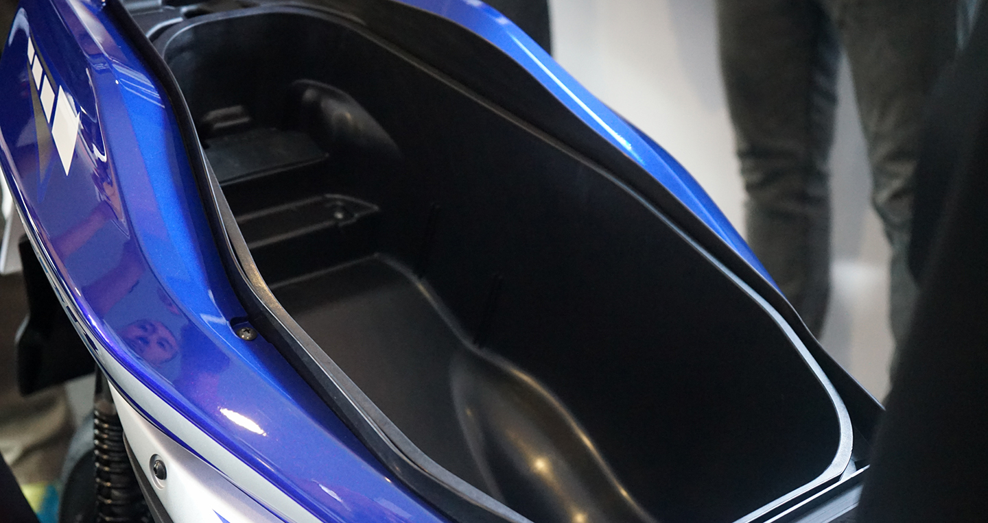 Xe ga NVX 2017 được thiết kế có chỉ số khí động học tốt nhất của hãng Yamaha 6