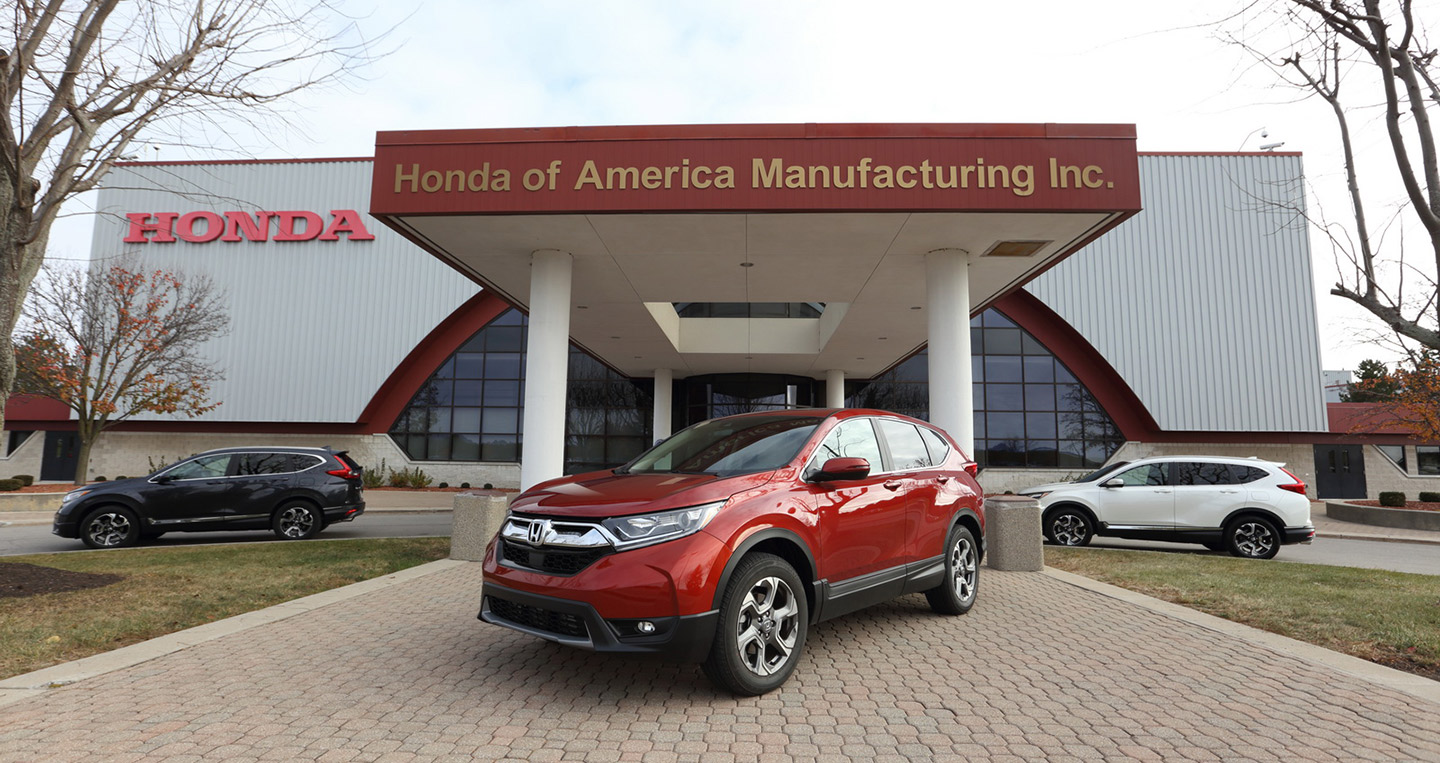 Honda bắt đầu sản xuất CR-V 2017