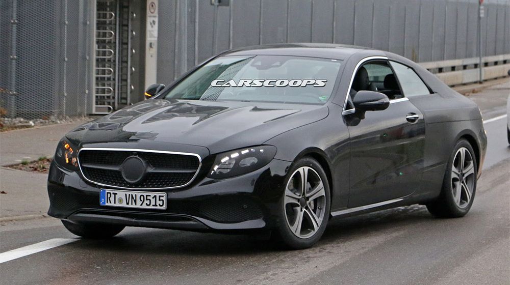 Lộ diện hình ảnh Mercedes E-Class Coupe thế hệ mới