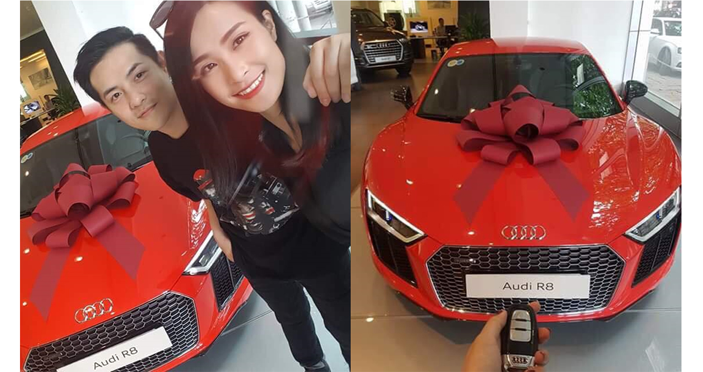 Đông Nhi – Ông Cao Thắng tậu siêu xe Audi R8 giá hơn chục tỷ