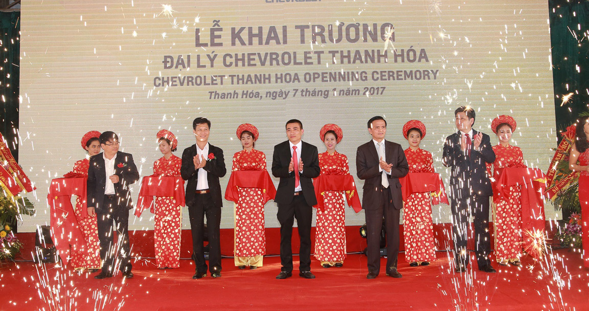 Khai trương đại lý Chevrolet Thanh Hóa