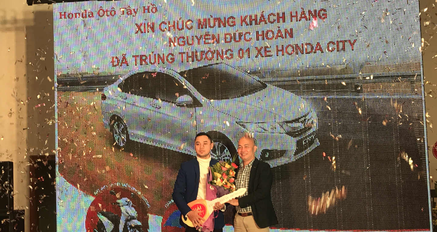 Honda Việt Nam công bố kết quả chương trình “Lái thử, đặt xe, trúng City”