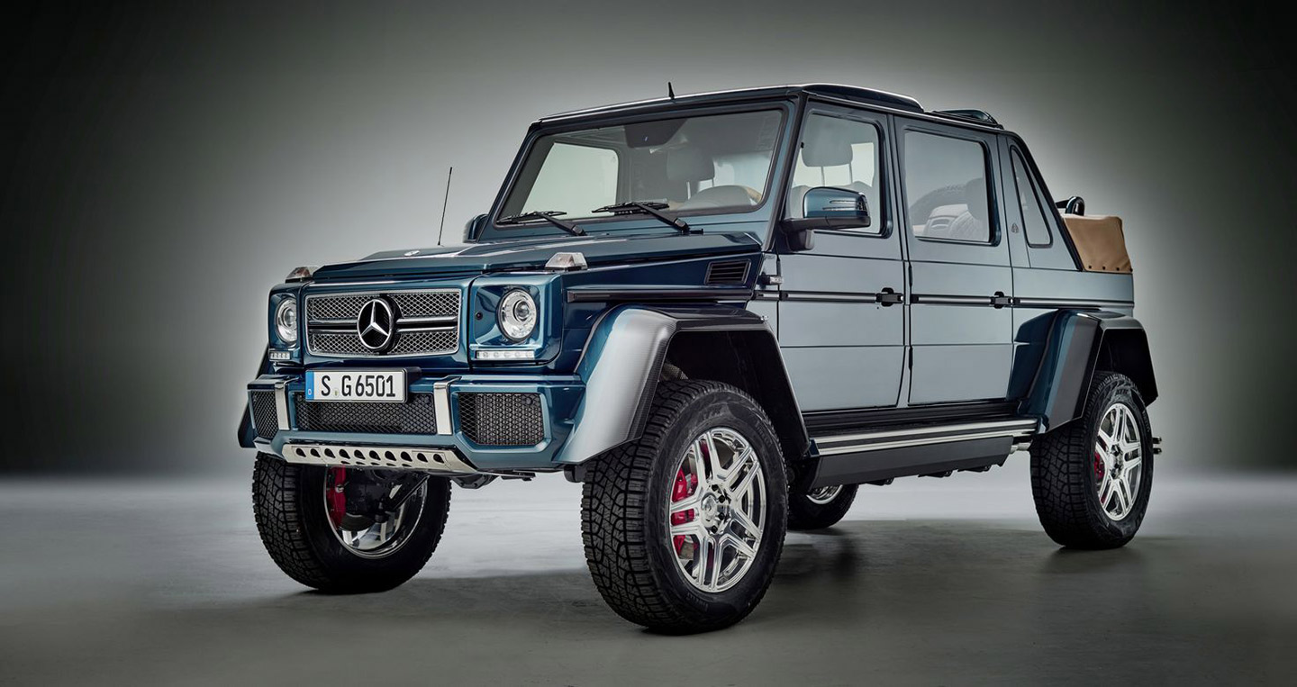 Vén màn SUV siêu sang Mercedes-Maybach G650 Landaulet