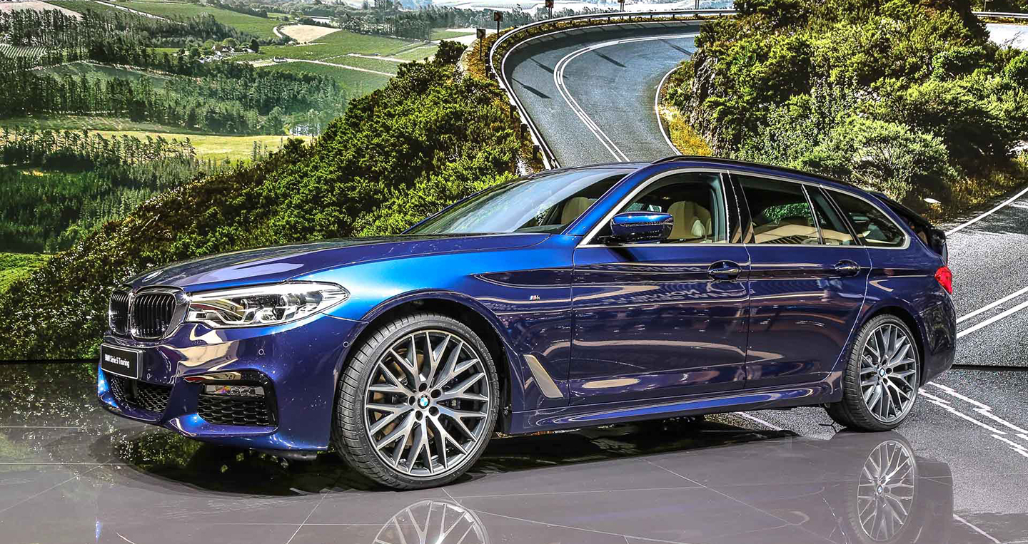 BMW 5-Series Touring 2017 ra mắt tại Geneva