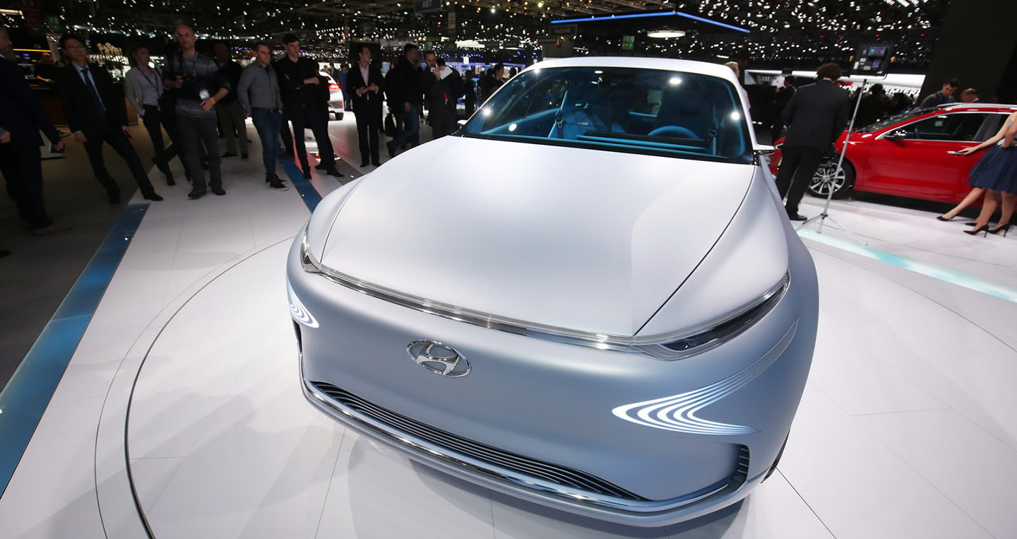 Hyundai FE Fuel Cell Concept: SUV không khí thải tương lai
