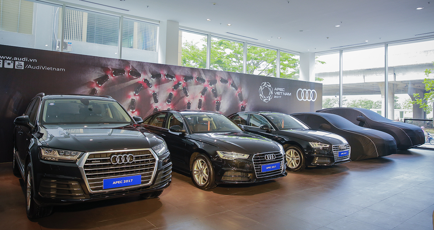 Audi Việt Nam bàn giao 131 xe phục vụ APEC 2017