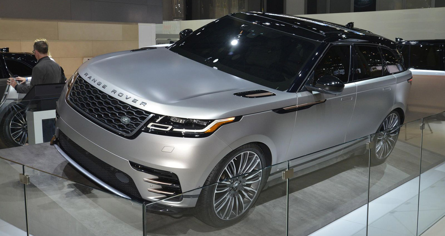 Range Rover Velar "khoe" công nghệ tại triển lãm New York