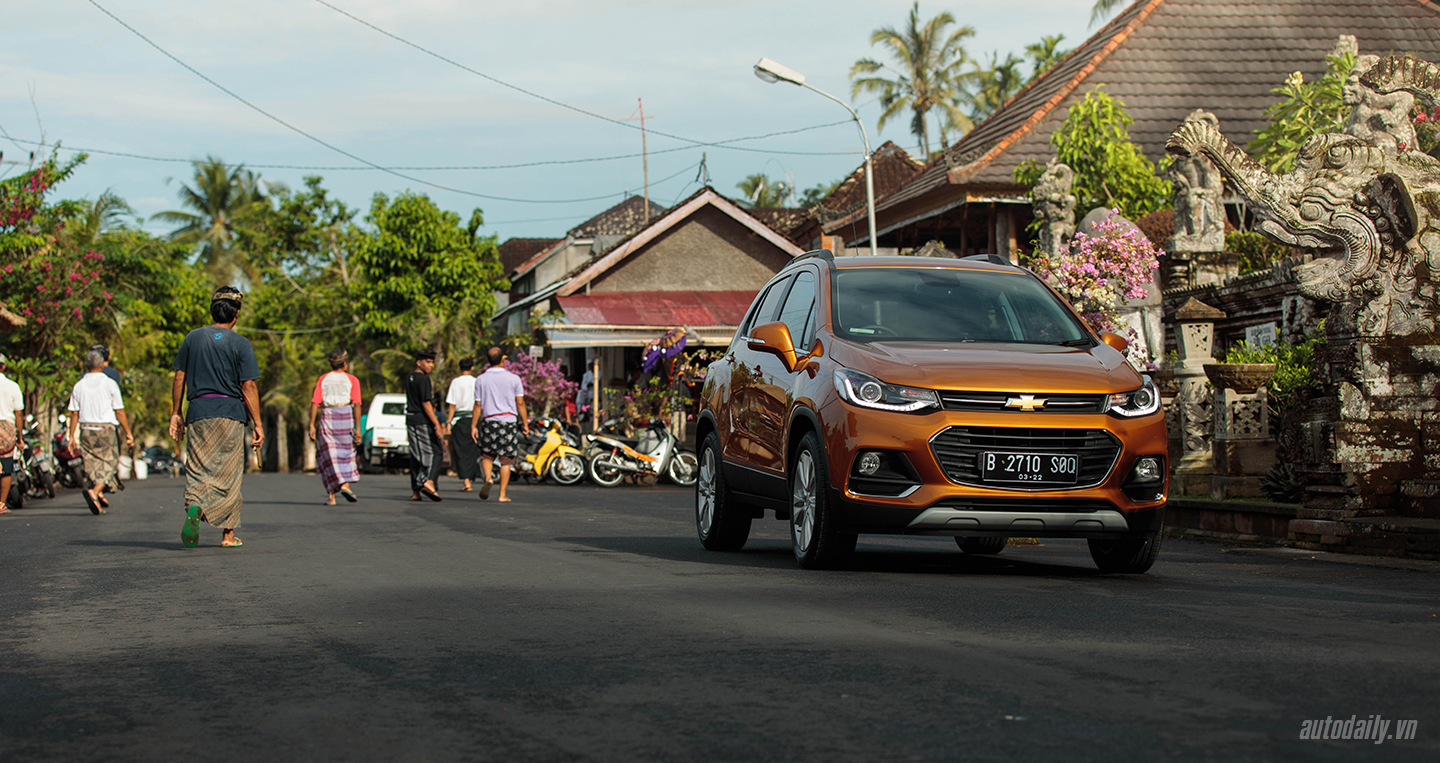 Niềm vui bất ngờ sau tay lái Chevrolet Trax LTZ ở Bali