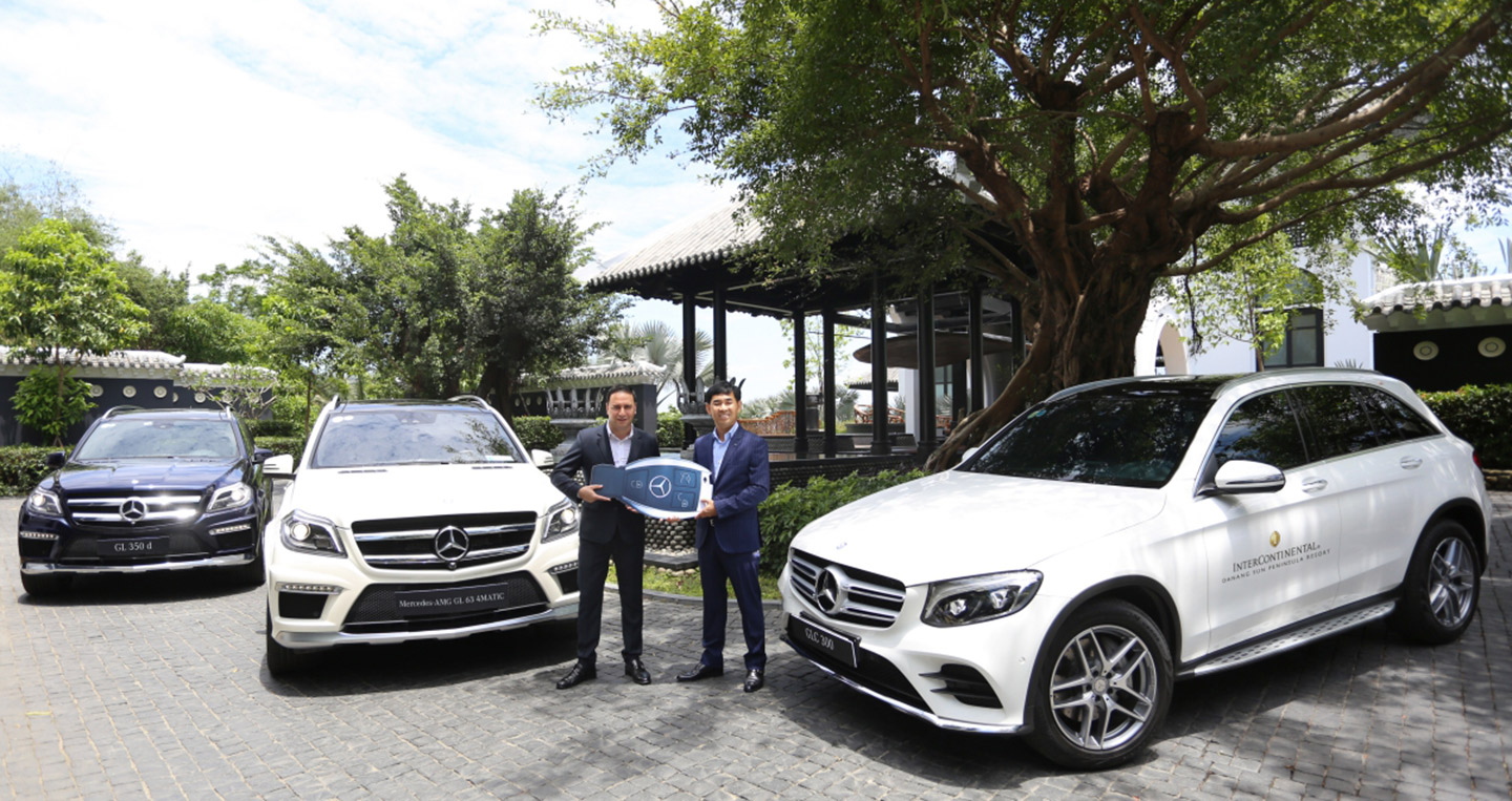 Mercedes-Benz Việt Nam bàn giao 3 xe SUV cho khu nghỉ dưỡng 5 sao