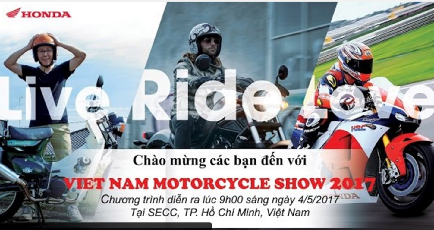 Trực tiếp: Honda mang xe "hot" nào đến Triển lãm Môtô Xe máy Việt Nam 2017?