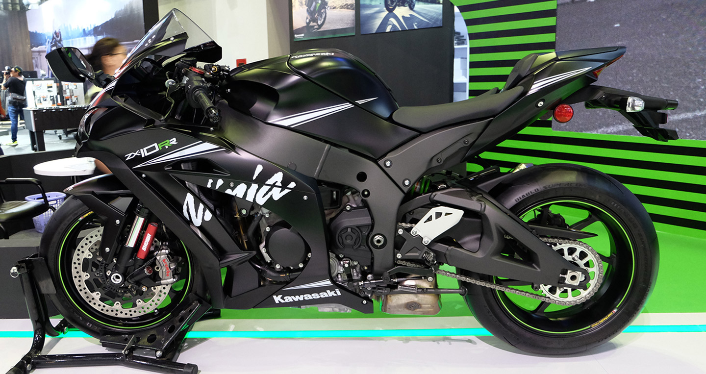 Chi tiết Kawasaki Ninja ZX-10RR 2017 tại Vietnam Motorcycle Show