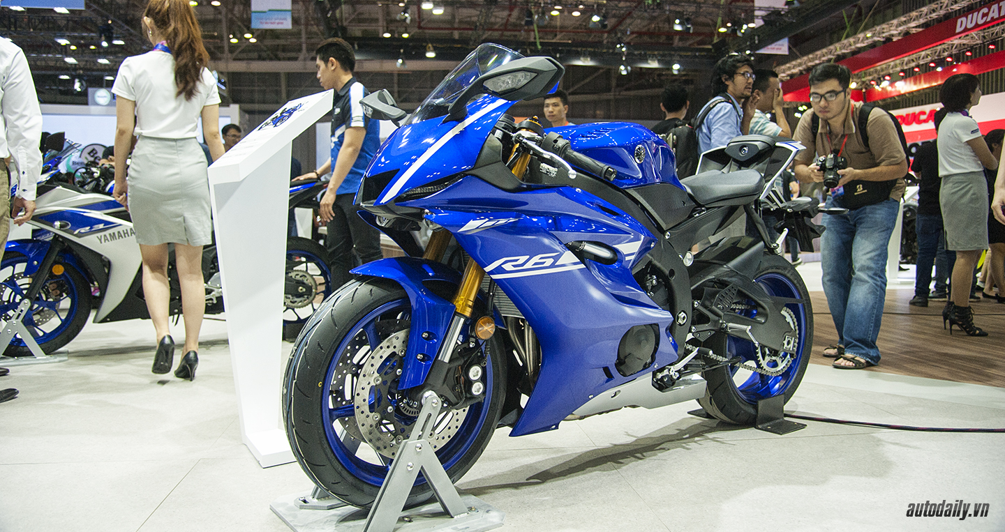 Chi tiết Yamaha YZF-R6 2017 đầu tiên tại Việt Nam