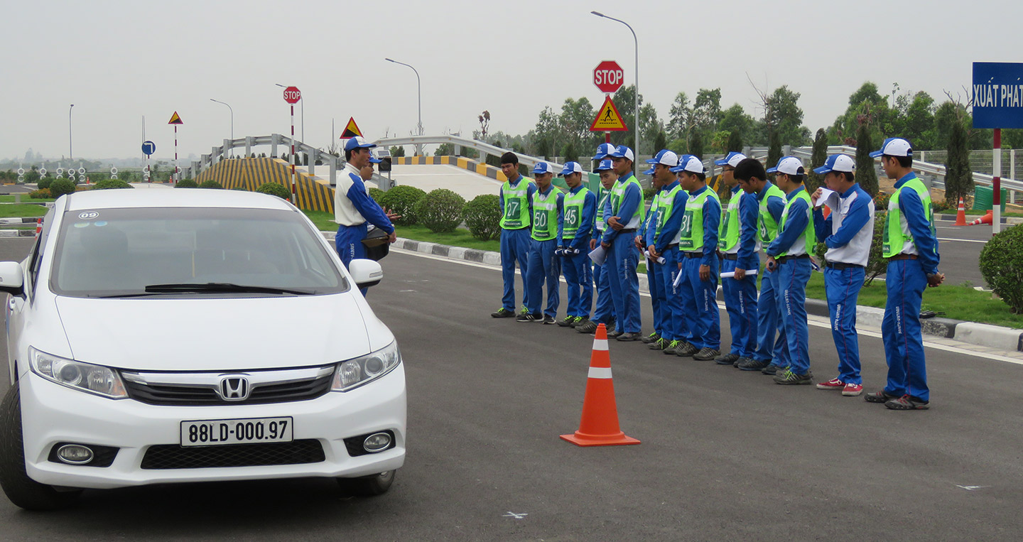 Chuyên gia Honda Nhật Bản đào tạo kỹ năng lái xe an toàn tại Việt Nam
