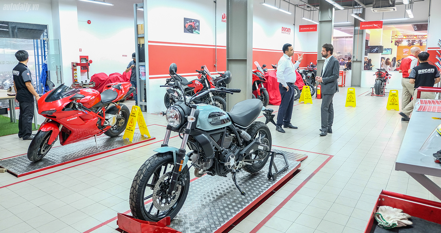 Ducati Việt Nam khai trương showroom đạt chuẩn 3S toàn cầu tại Sài Gòn