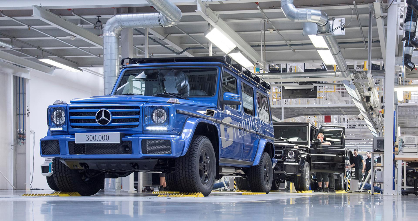 Mercedes-Benz xuất xưởng chiếc G-Class thứ 300.000