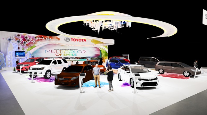 Toyota sẽ "bung sắc màu" tại Triển lãm Ô tô Việt Nam 2017