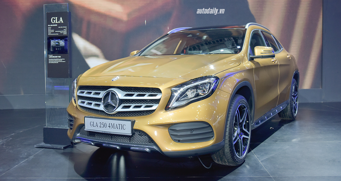 Mercedes-Benz GLA 2018 chính thức ra mắt tại thị trường Việt Nam