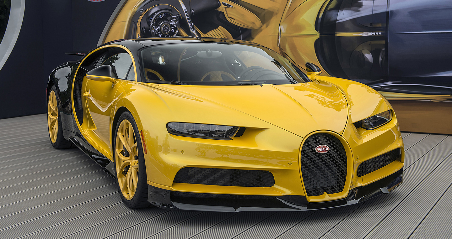 Siêu phẩm Bugatti Chiron giá 3 triệu USD đầu tiên đến Mỹ