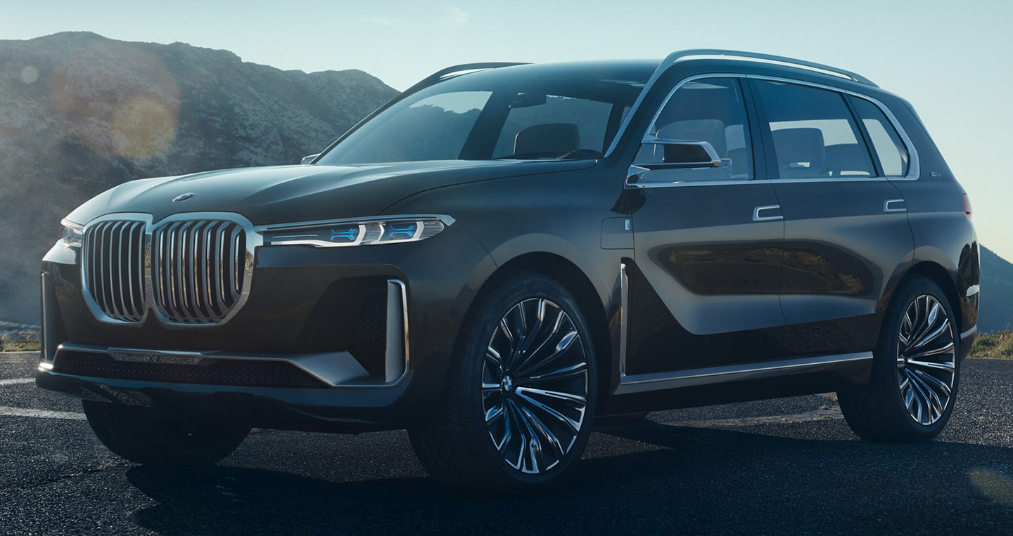 BMW giới thiệu X7 Concept, đối thủ tương lai của Mercedes GLS