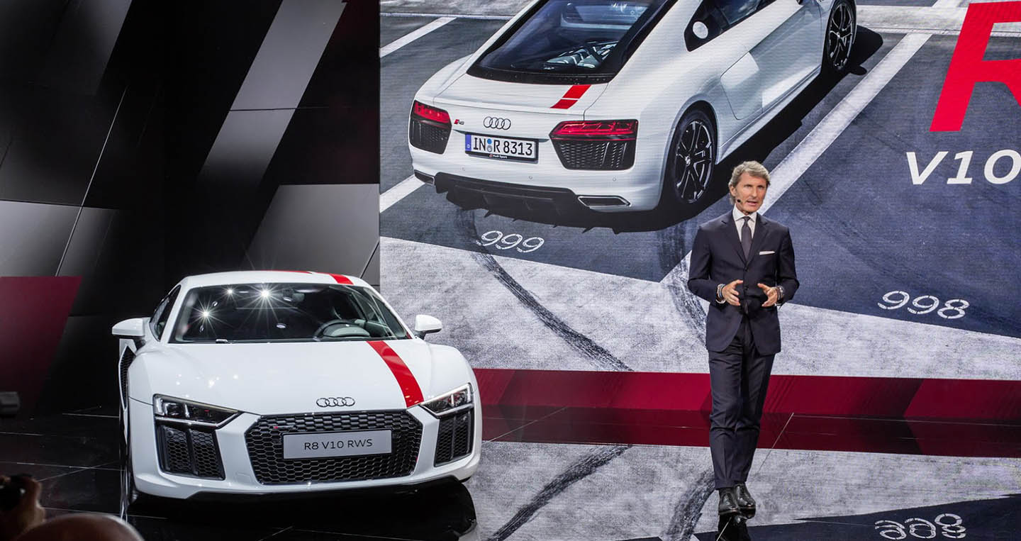 Audi giới thiệu "hàng hiếm" R8 V10 RWS