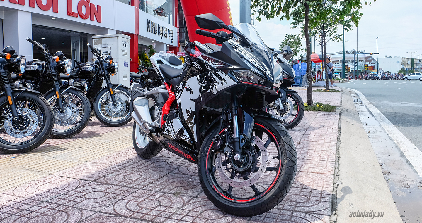 Chi tiết Honda CBR250RR 2017 phiên bản “Chiến binh Samurai” tại Sài Gòn