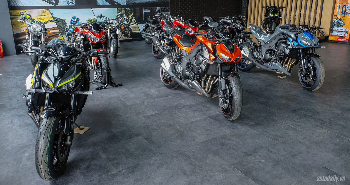 Chi tiết Kawasaki Z1000 ABS 2018 giá 399 triệu tại Việt Nam