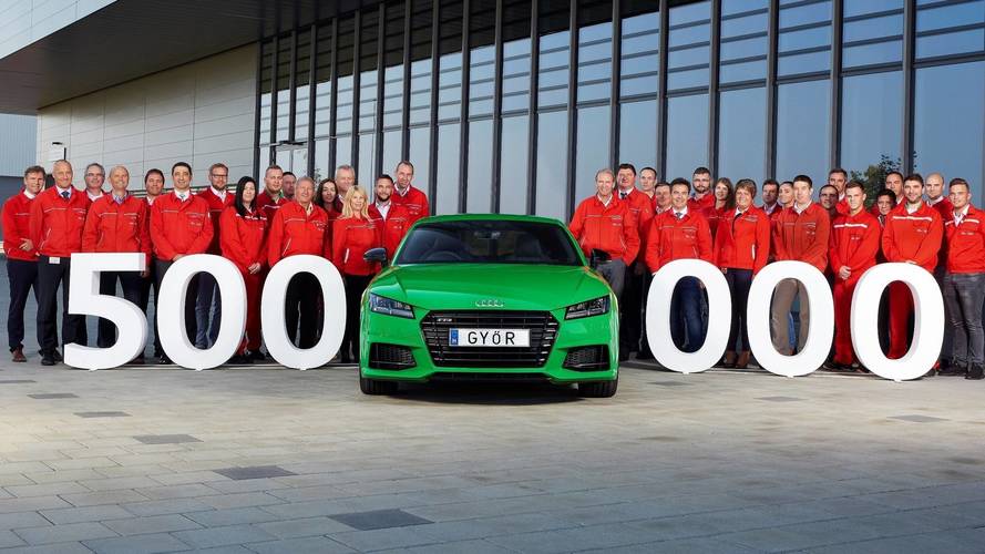 Audi xuất xưởng chiếc TT thứ 500.000 tại nhà máy đặt ở Hungary