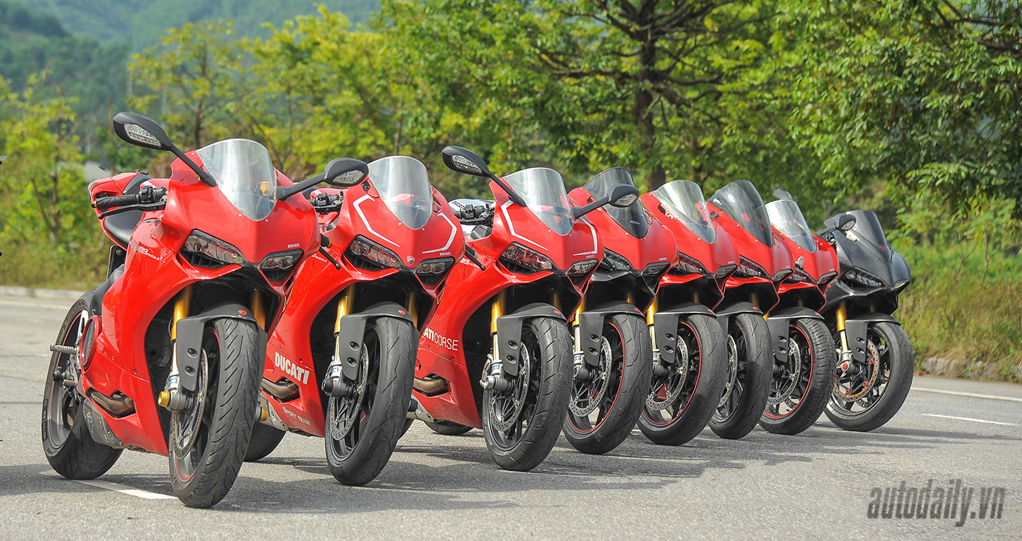 Dàn siêu môtô Ducati Panigale "offline" hoành tráng tại Hà Nội