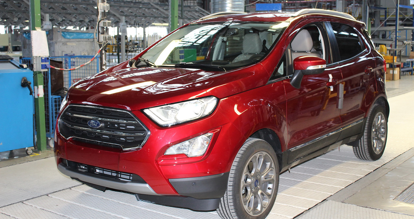 Ford EcoSport 2018 được sản xuất tại châu Âu