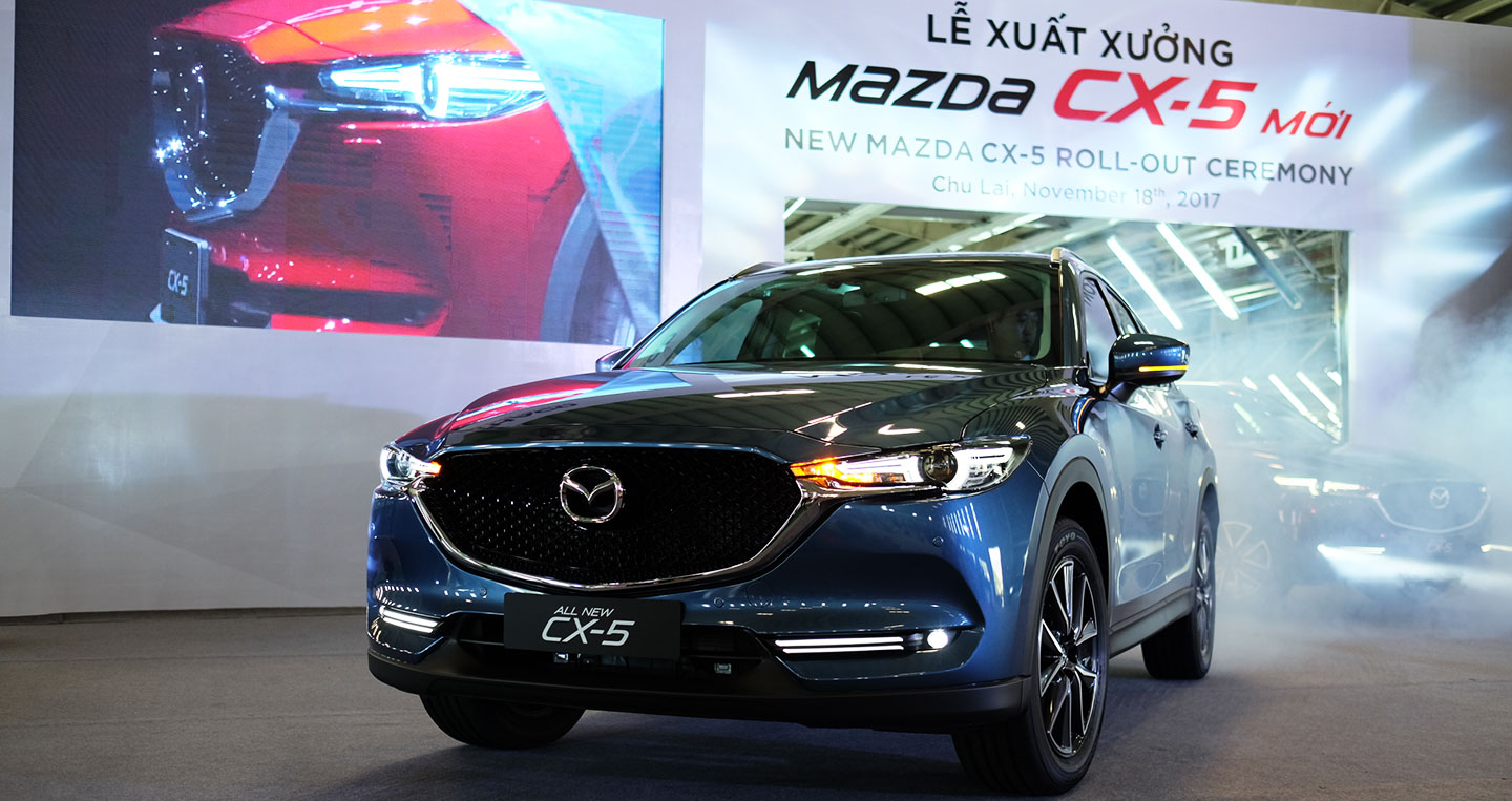 Mazda CX-5 2018 ra mắt tại Việt Nam, giá từ 879 triệu đồng
