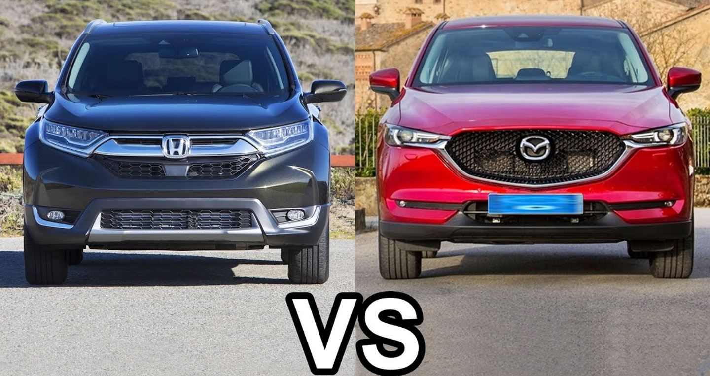 Chọn Honda CR-V 5+2 hay Mazda CX-5 mới?
