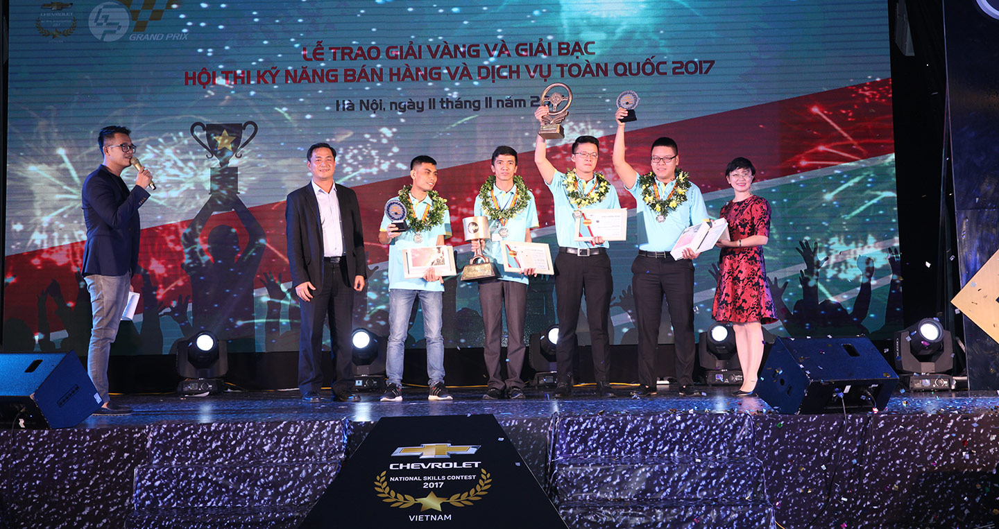 GM Việt Nam tổ chức cuộc thi Kỹ năng bán hàng và Tay nghề kỹ thuật viên toàn quốc 2017