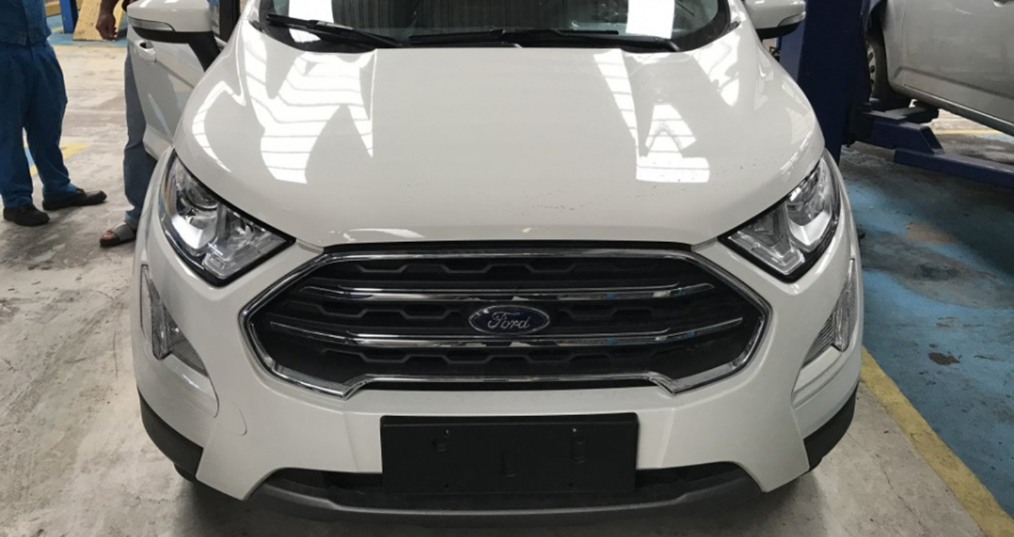 Lộ ảnh Ford EcoSport 2018 chuẩn bị ra mắt tại Việt Nam