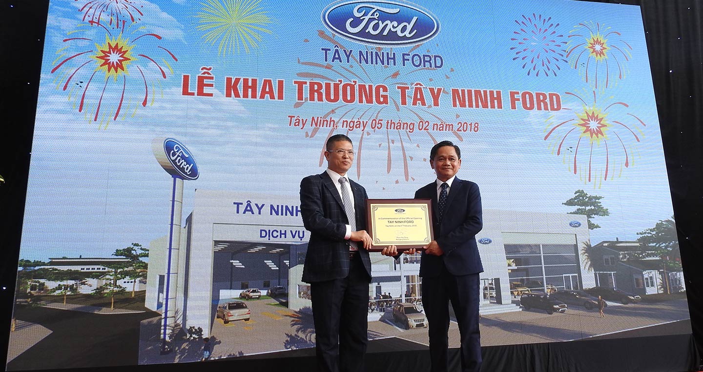 Ford khai trương đại lý chính hãng tại Tây Ninh