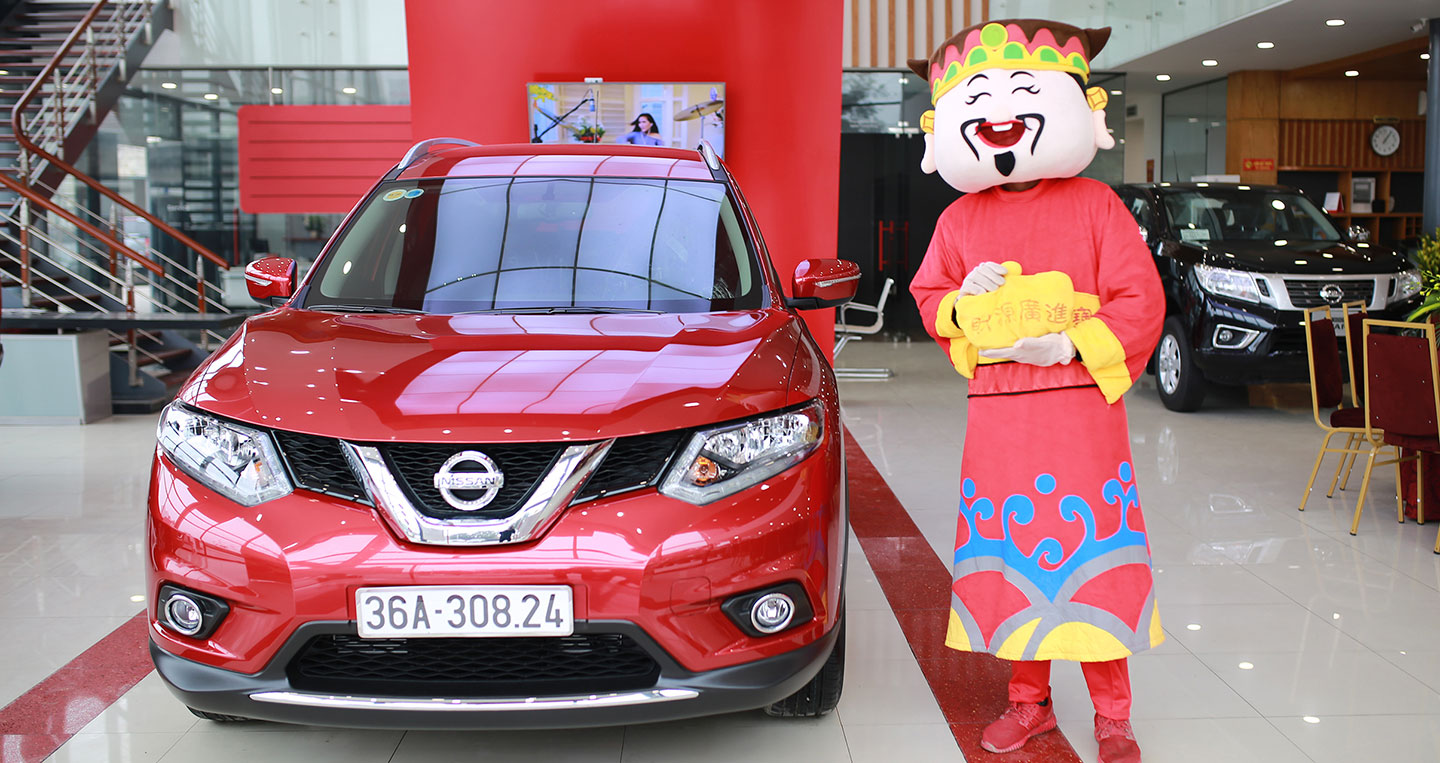 Rộn ràng sắc xuân tại hệ thống showroom Nissan Việt Nam