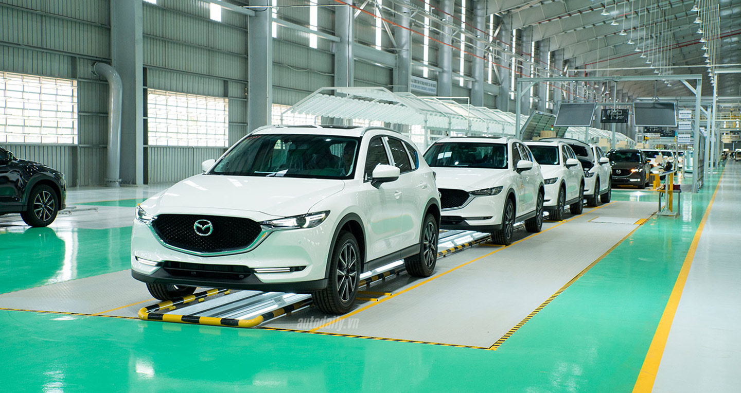 Khánh thành nhà máy Thaco Mazda lớn nhất và hiện đại nhất Đông Nam Á