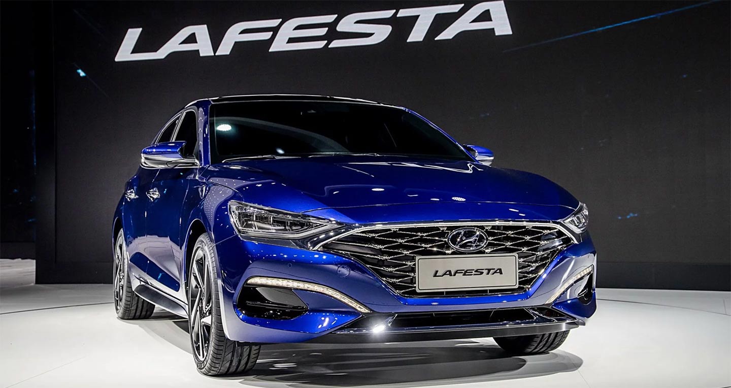 Hyundai LAFESTA: Sedan cỡ nhỏ mang ngôn ngữ thiết kế mới