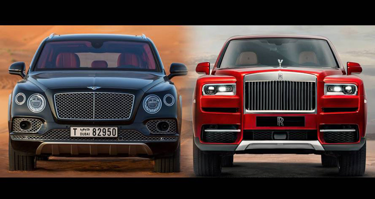 Rolls-Royce Cullinan vs. Bentley Bentayga: Đều sang trọng nhưng quá khác biệt