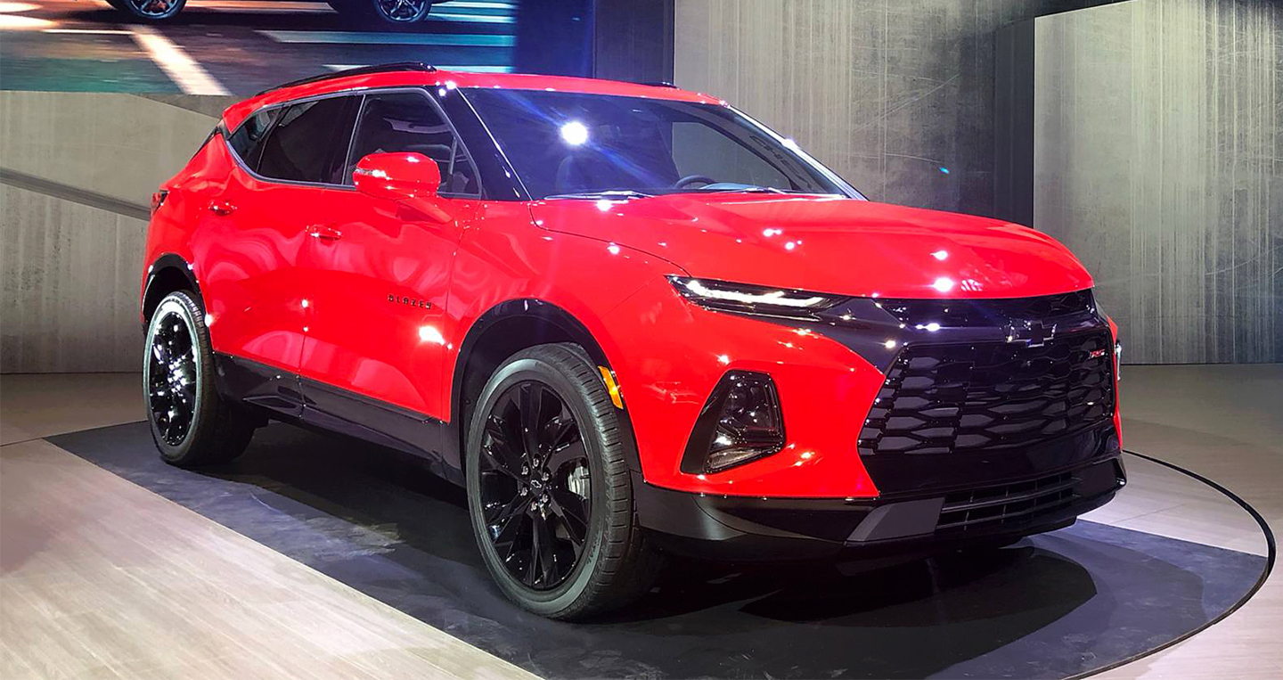 Chevrolet trình làng Blazer 2019 với thiết kế đậm chất tương lai